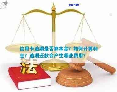 信用卡逾期后算本金还是利息？如何计算逾期利息并仅还本金可行吗？