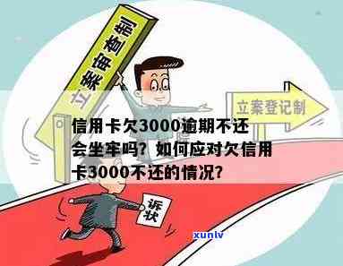 信用卡逾期3000元是否会导致坐牢？逾期还款后果及解决方案全面解析