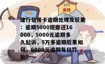 信用卡5000逾期一年不还怎么处理？ - 最新规定、上时间、起诉可能性