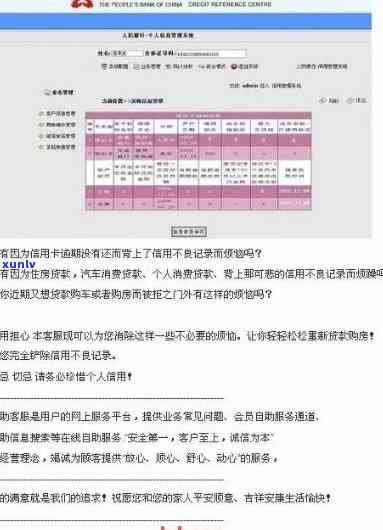 信用卡逾期记录如何影响个人信用报告的分期展示