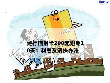 建行信用卡逾期29天怎么办？逾期20万、200元10天案例分析与应对策略