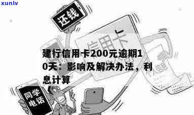 建行信用卡逾期29天怎么办？逾期20万、200元10天案例分析与应对策略