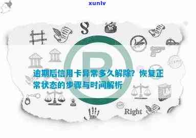 逾期后信用卡异常解除时间全面解析：多久能恢复正常？如何处理？