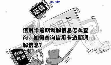 信用卡逾期信息怎么查