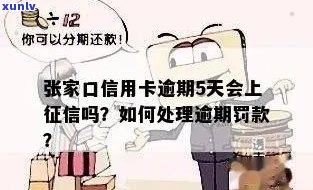 张家口信用卡逾期四天的影响及处理 *** 