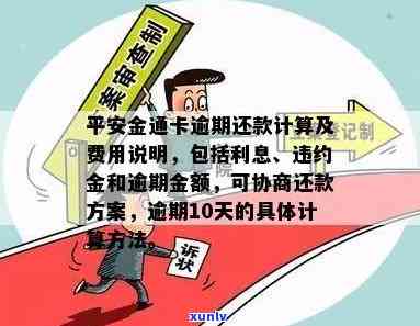 平安金通卡信用卡逾期会怎么样：处理、上、费用协商及利息违约金计算。