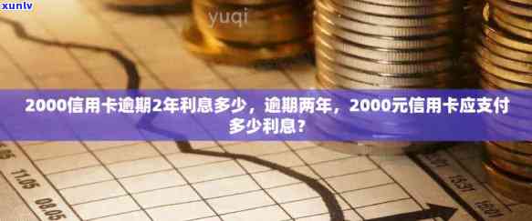 逾期一年的信用卡欠款2000元，还款总额及相关费用全解析