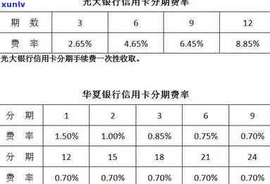 光大信用卡分期逾期利息