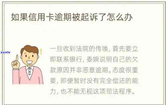 欠信用卡逾期被起诉：应对策略与可能后果