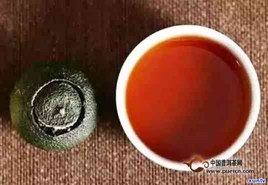 泡一杯小青柑普洱茶