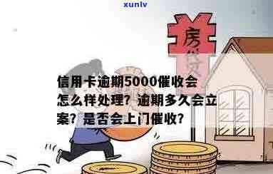 信用卡5000逾期多久会找上门催款：了解逾期后果与处理策略