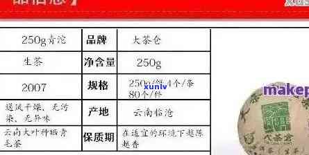 中茶云南普洱茶砖官方报价大全，涵各类产品和价格信息