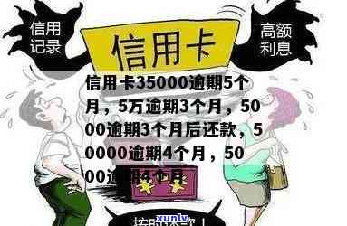 信用卡逾期5000四天