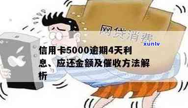 信用卡逾期5000四天