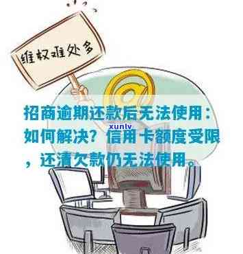 招商银行信用卡逾期还款导致全面瘫痪：如何解决无法使用的问题