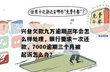 中兴银行信用卡逾期8个月，会被起诉吗？可以申请期三年后还吗？