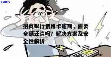 招商银行信用卡逾期全额还清：安全及恢复使用指南