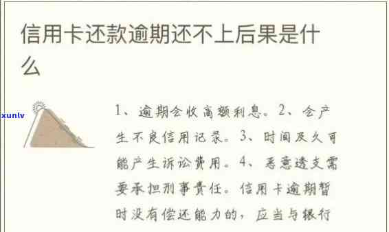 2020年信用卡逾期不还：后果、影响与解决 *** 全方位解析