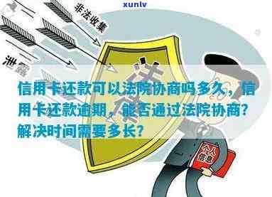 信用卡逾期后的还款协商与律师期服务：多久可以实现？