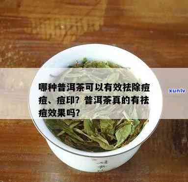 普洱茶与痘痘：喝后起痘了还能继续喝吗？