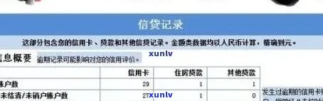 信用卡逾期记录档案查询