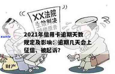 2021年信用卡逾期几天：上、罚款息、逾期界定及起诉情况