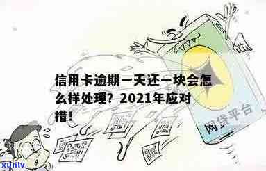 2021年信用卡还款逾期一天的补救措与处理方式