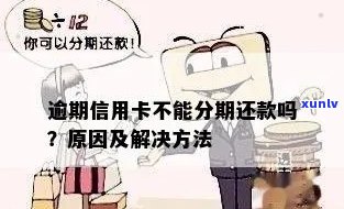 信用卡逾期没法分期了吗怎么办如何处理？