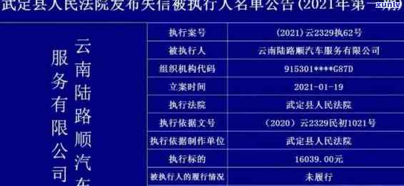 云南文山市信用卡逾期用户名单公示，信用警示助力理性用卡