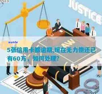 信用卡逾期5个账户：60万无力偿还，如何解决？