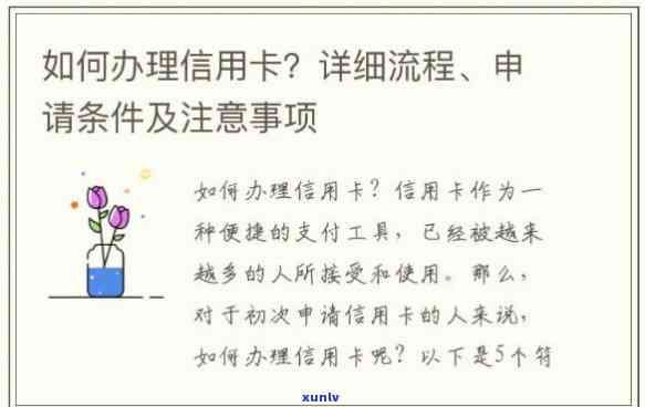 如何在不同地区办理信用卡？办理流程、所需材料及注意事项全解析