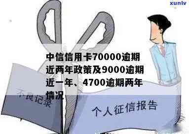 中信信用卡逾期利息高原因解析：XXXX年政策、9000元逾期一年、70000元逾期