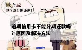 信用卡逾期还款后如何解决分期付款问题？常见疑问解答