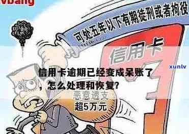 工商信用卡逾期变呆账，怎么办？2021年如何恢复？