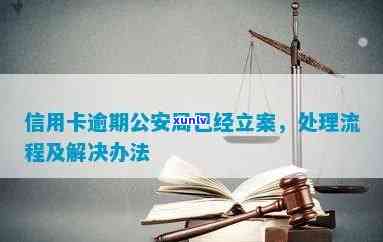 信用卡逾期立案处理全流程：从查询到解决，一文详解！