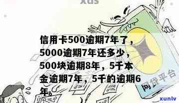 信用卡逾期了500多天