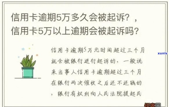 信用卡逾期还款时间与金额的关系：超过这个数值可能导致被起诉