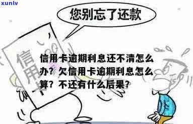 还不清的逾期信用卡