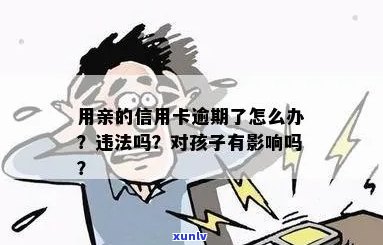 亲骗我办信用卡逾期