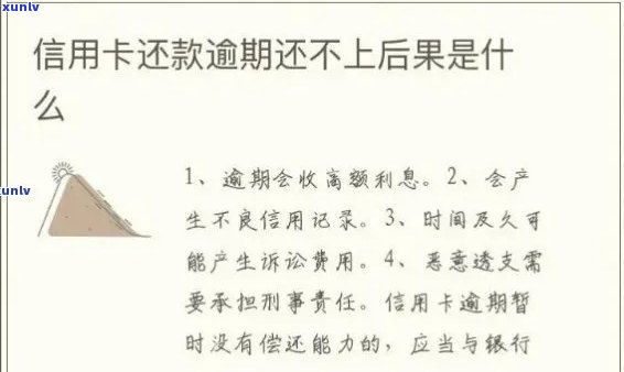 信用卡逾期未还款可能导致的后果及应对措，包括 *** 和家庭影响