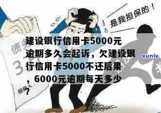 建设银行信用卡逾期6000元：日罚息计算方式及可能影响，如何解决逾期问题？