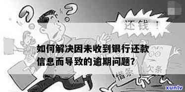 当银行未及时通知还款导致逾期，应如何处理及相关注意事项