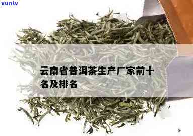 云南腾冲十大著名普洱茶一级茶厂推荐