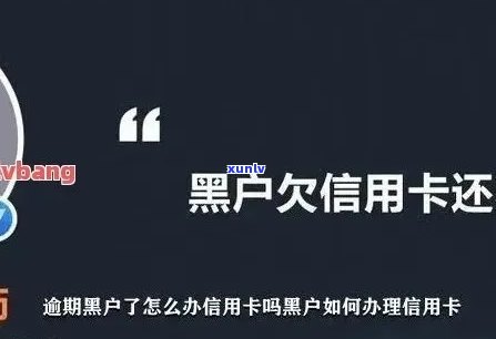 信用卡逾期与黑户解释：两者之间的明显区别和如何避免成为黑户