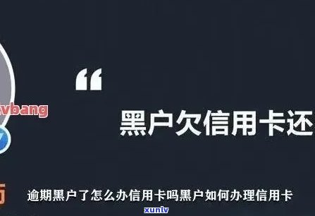 信用卡逾期与黑户解释：两者之间的明显区别和如何避免成为黑户