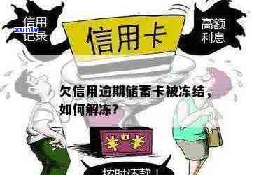 信用卡逾期20多天了被冻结怎么办，如何解冻？