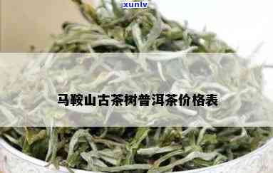 马鞍山普洱茶价格表：多少钱一斤？古树茶与生茶解析