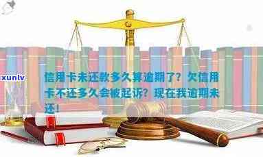 逾期信用卡还款期限：多久会被起诉？探讨不还款的后果