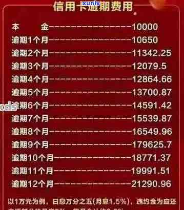 信用卡累计30万逾期