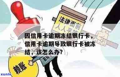 信用卡逾期导致银行卡被冻结怎么办？